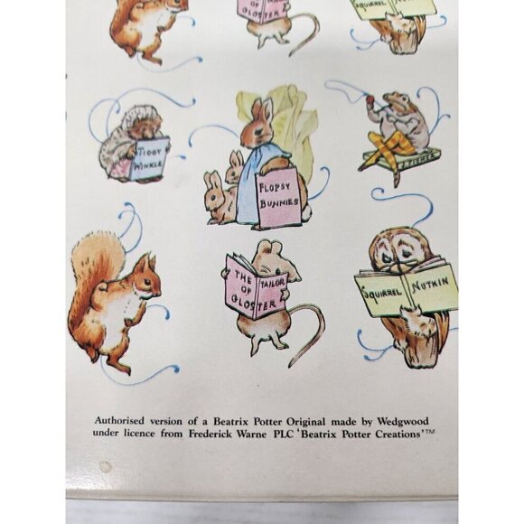 Vintage Wedgwood Peter Rabbit Kids 2 Piece Set Handled Mug And Oatmeal Bowl NEW - Picture 4 of 10